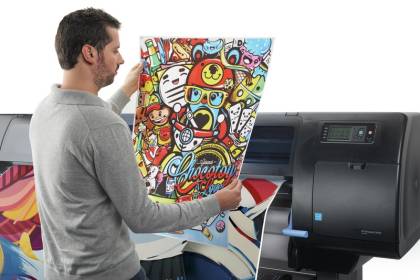 Produce stunning, high quality prints quickly and profitably with the HP Designjet Z6600
