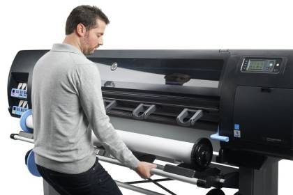 Set up the printer, then stand back and watch it work.