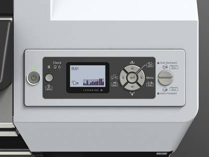 Epson Stylus Pro 11880 front control panel