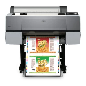 Epson Stylus Pro 7900 with coloured print