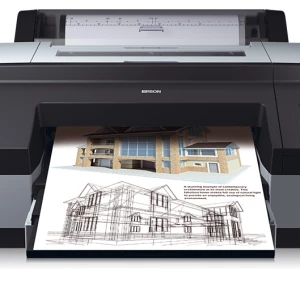 Epson Stylus Pro 4900 with CAD drawing