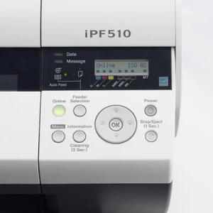 Canon iPF 510 front control panel 