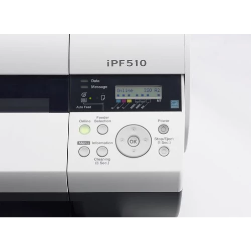 Canon iPF 510 front control panel 