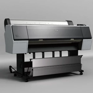 Epson Stylus Pro 9890 side shot with grey background