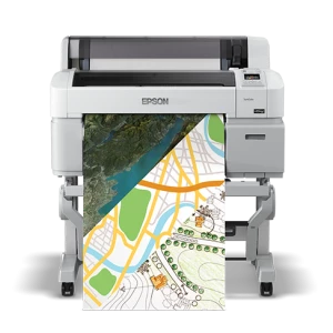 Epson SureColor SC-T3200 with colour print