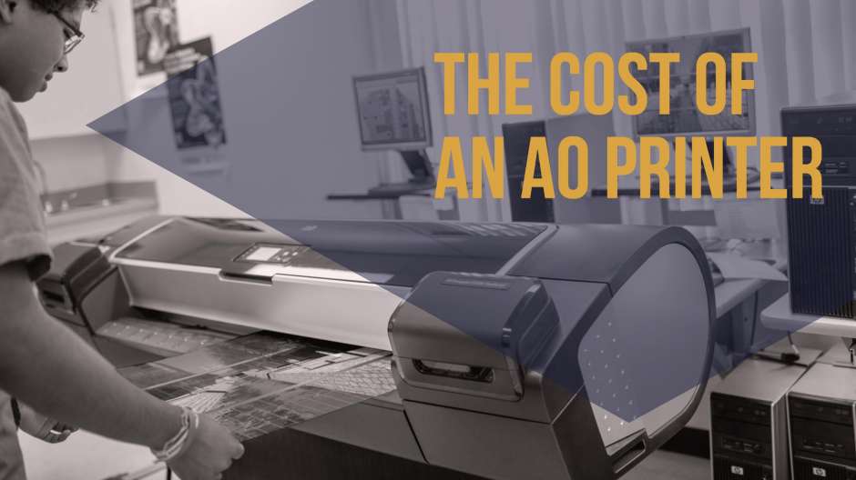 The cost of an A0 printer