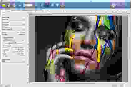 ONYX RIP Software with a painted face screenshot