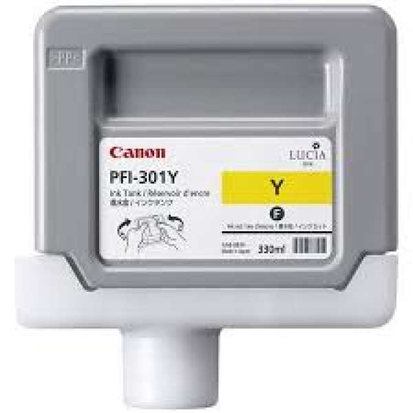Canon PFI-301Y 330ml Yellow