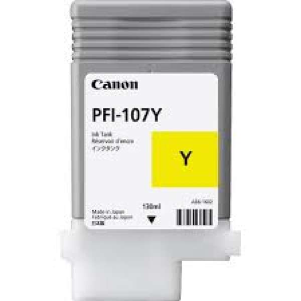 Canon PFI-107Y 130ml Yellow