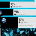 HP No. 771 Triple pack - Matt Black - 775 ml