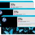 HP No. 771 Triple pack Ink Cartridges- Light Magenta