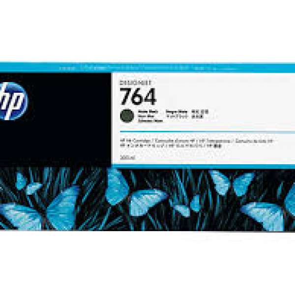 HP No. 764 Ink Cartridge Matt Black - 300ml