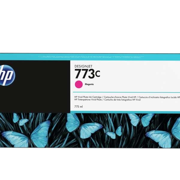 HP No. 773C 775-ml Magenta Designjet Ink Cartridge