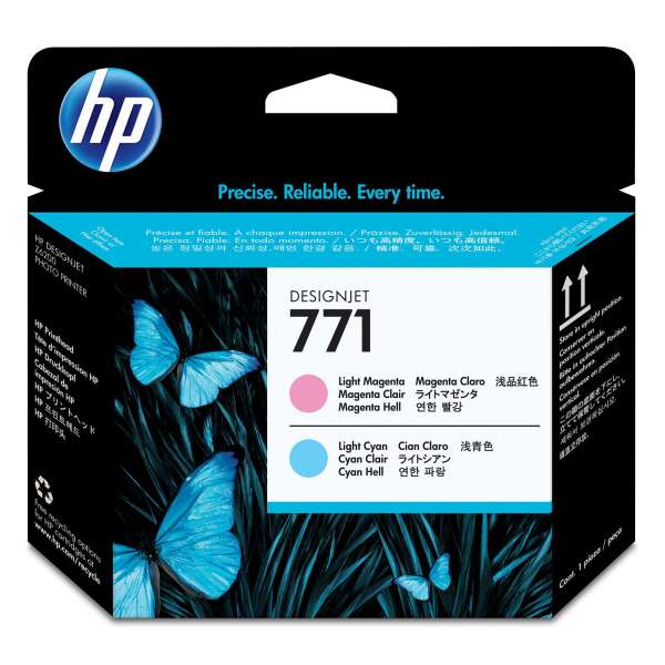 HP No. 771 Ink Printhead - Light Magenta & Light Cyan