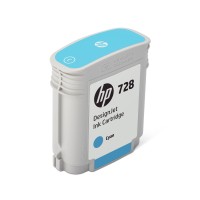 HP No. 728 Ink Cartridge Cyan - 40ml