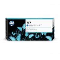 HP No. 747 Ink Cartridge Chromatic Blue - 300ml