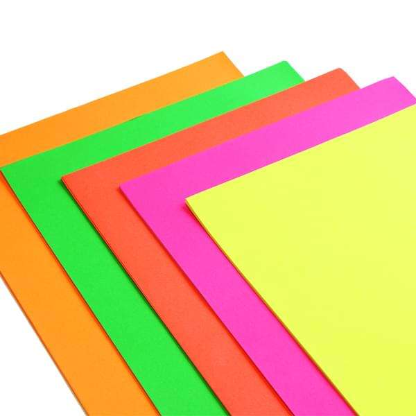 Sunijet Fluorescent Paper Fluorescent Pink Paper 90gsm - 841mm x 135m