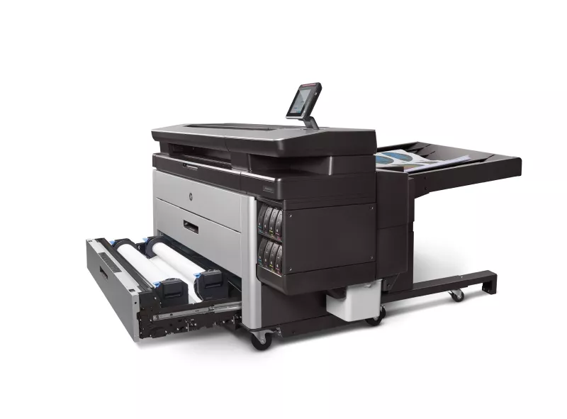 HP pagewide XL5100 with stacker