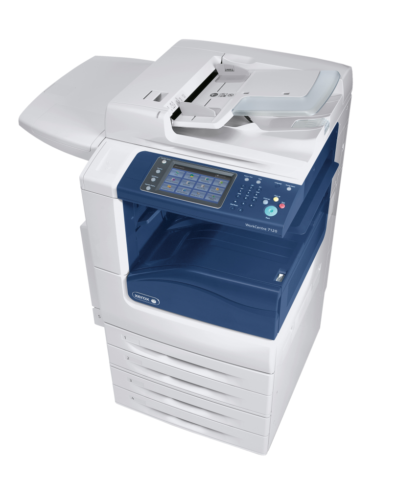 The Xerox WorkCentre 7120 series