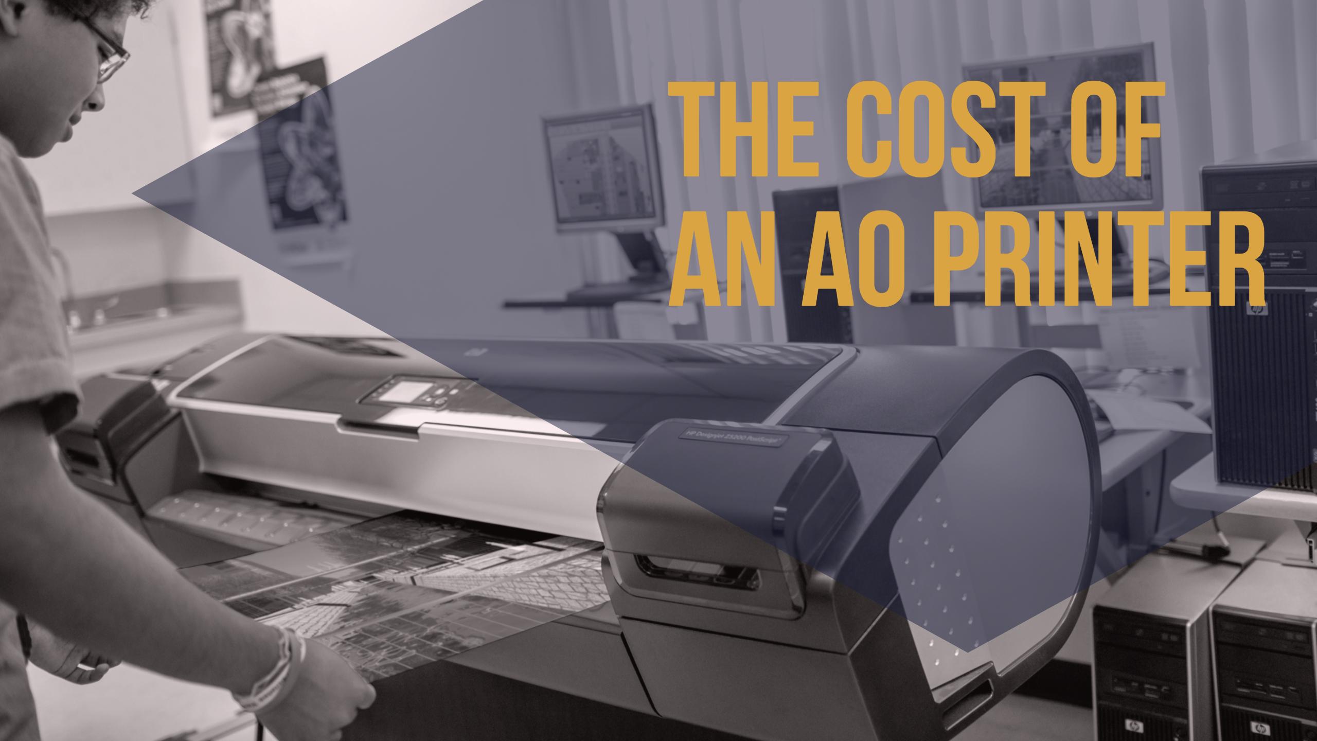 How much cost an A0 printer? - Perfect Colours - Featured Image