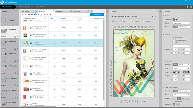 HP SmartStream Full Colour Poster