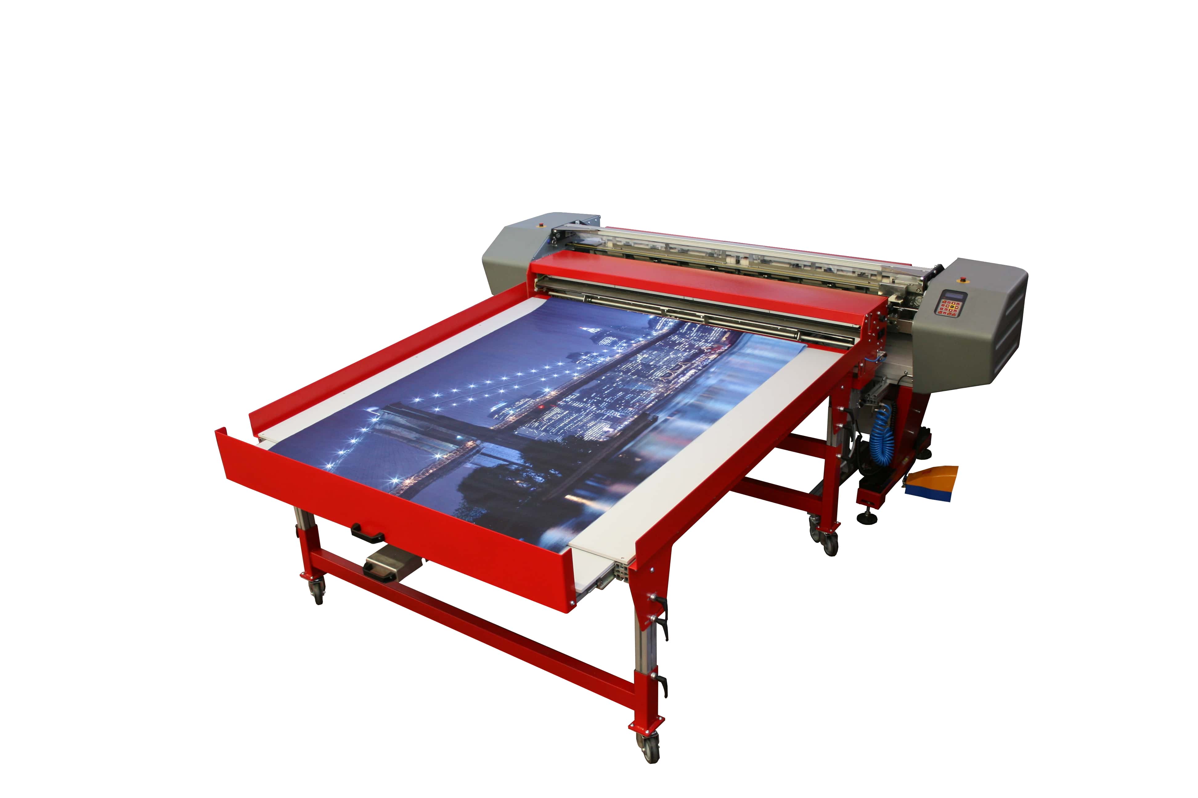 XLD170 Cutter with Inline Buffer and Stacker System